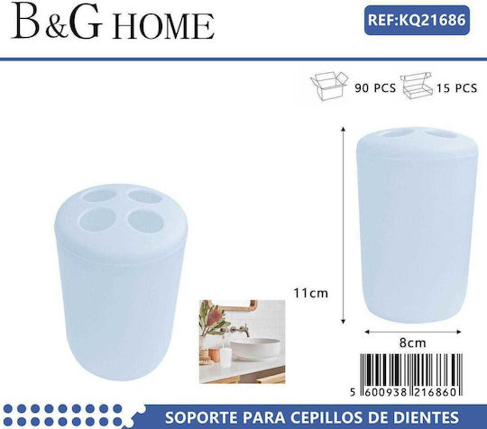 Cup Holder Plastic Blue