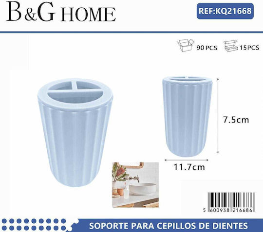 Cup Holder Plastic Blue