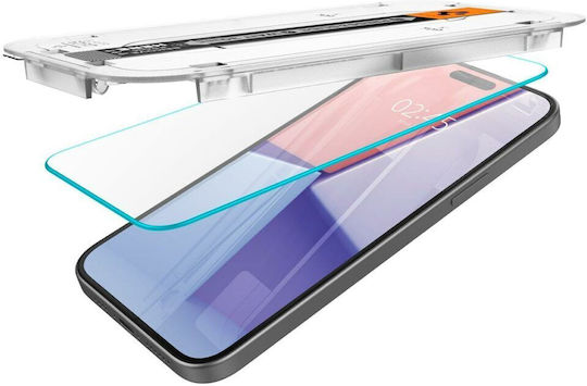 Spigen Glass Tr Ez Fit 2 Pack Transparency Iphone 15 Plus Agl06883