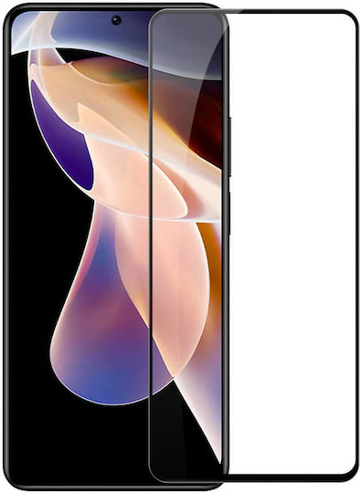 Nillkin Amazing CP+ Pro Max 0.33mm Vollflächig gehärtetes Glas Schwarz (Redmi Note 11 Pro / 11 Pro+)