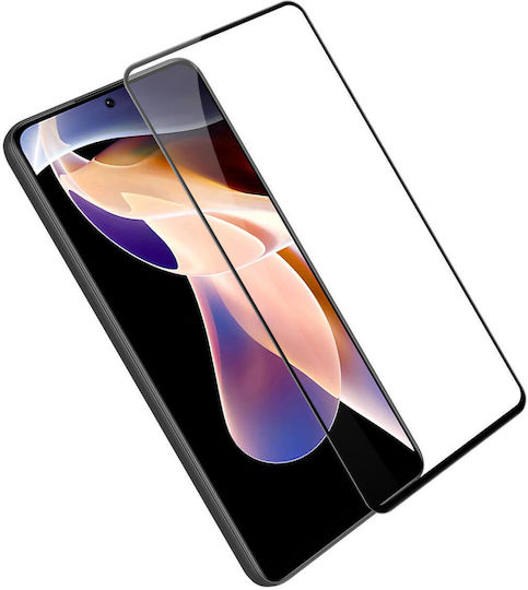 Nillkin Amazing CP+ Pro Max 0.33mm Vollflächig gehärtetes Glas Schwarz (Redmi Note 11 Pro / 11 Pro+)
