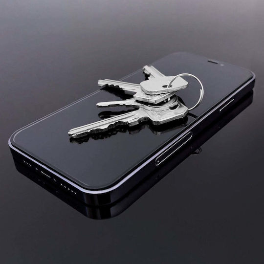 Wozinsky Vollkleber Vollflächig gehärtetes Glas 2Stück Schwarz (iPhone 15)