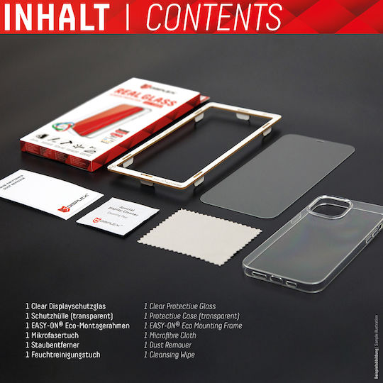 Displex Real Glass Gehärtetes Glas (iPhone 14 Pro Max)