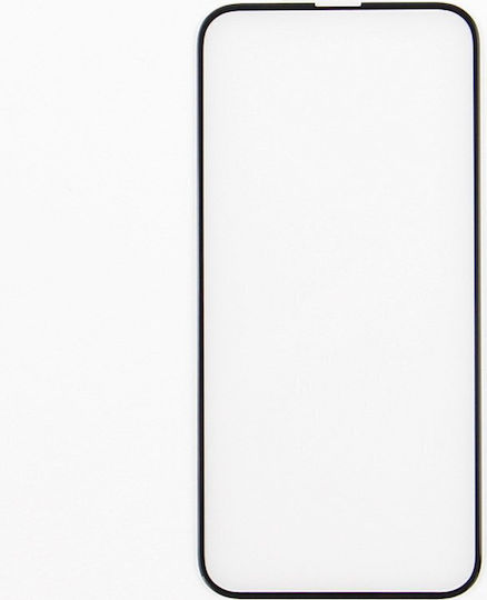 Frame 5D Adeziv complet Full Face Tempered Glass Negru (iPhone 15)