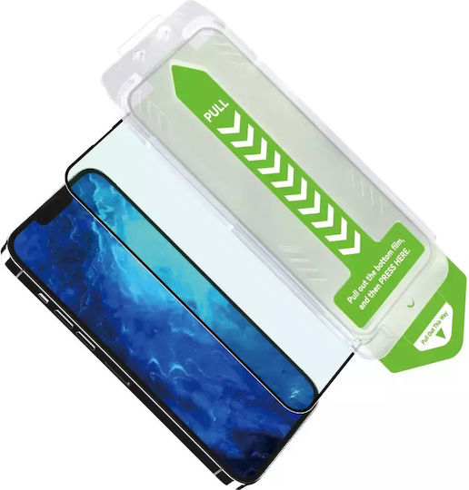Glass 0.62mm Tempered Glass Μαύρο (iPhone 14 Pro Max)