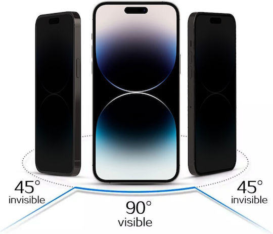 Privacy Full Face Tempered Glass (Redmi Note 9)