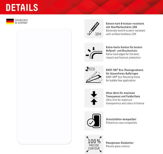 Displex Real Glass 2D Tempered Glass (S23)