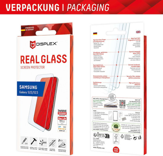 Displex Real Glass 2D Tempered Glass (S23)