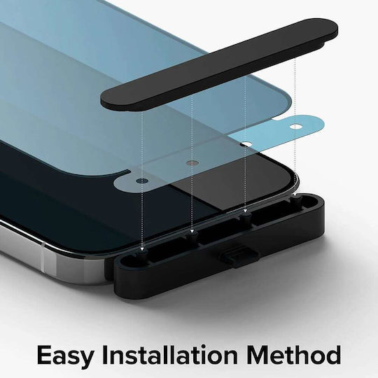 Ringke Privacy Full Face Tempered Glass Μαύρο (iPhone 15 Pro Max)