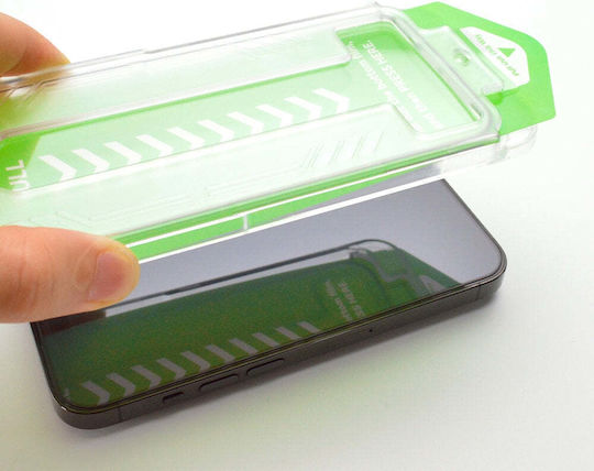 Wozinsky 0.62mm Full Face Tempered Glass Μαύρο (iPhone 15 Pro Max)