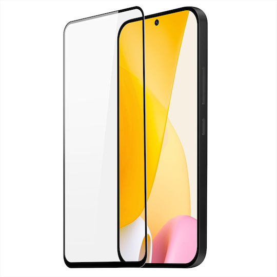Dux Ducis 0.33мм Пълно лепило Закалено стъкло за цялото лице Черен (Xiaomi 12 Lite)