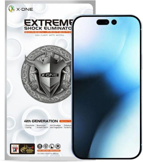 X-One Extreme Shock Eliminator Privacy Tempered Glass (iPhone 15 Pro Max)