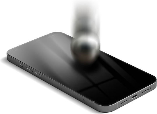 Forcell Flexible Nano 5D Adeziv complet Full Face Tempered Glass Negru (iPhone 14 Pro)