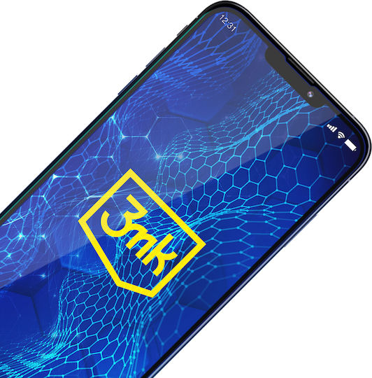 3MK HardGlass Max Lite Vollflächig gehärtetes Glas Schwarz (Xiaomi Redmi A1, Redmi A1 Plus)