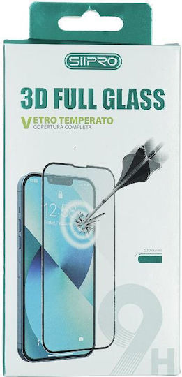 9H Vollkleber Vollflächig gehärtetes Glas Schwarz (Xiaomi Mi 11 Pro)