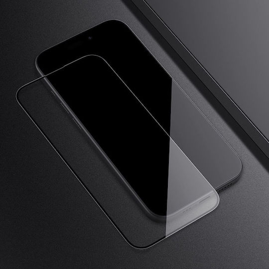 Nillkin Cp+pro Full Face Tempered Glass Black (iPhone 15 Pro)
