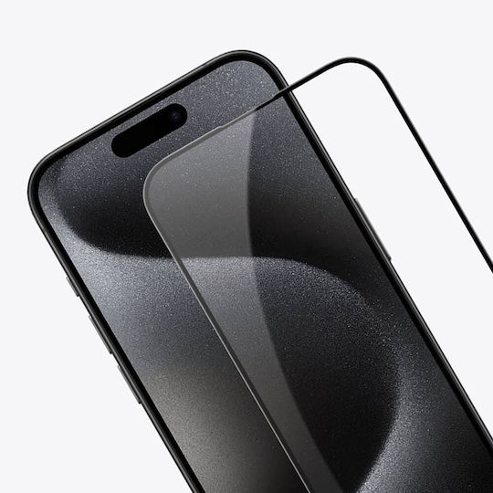 Nillkin Cp+pro Full Face Tempered Glass Black (iPhone 15 Pro)