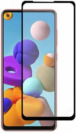 Пълно лепило Закалено стъкло за цялото лице (Galaxy A21s)