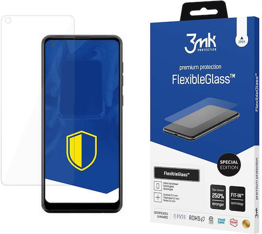 3MK Flexible Ceramic Full Face Tempered Glass (Galaxy A21s)