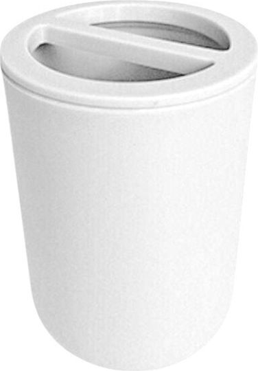 Toothbrush Support Base Plastic White