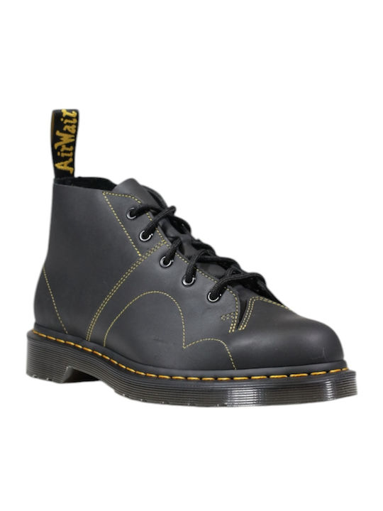 Piele Negru Ghete barbati