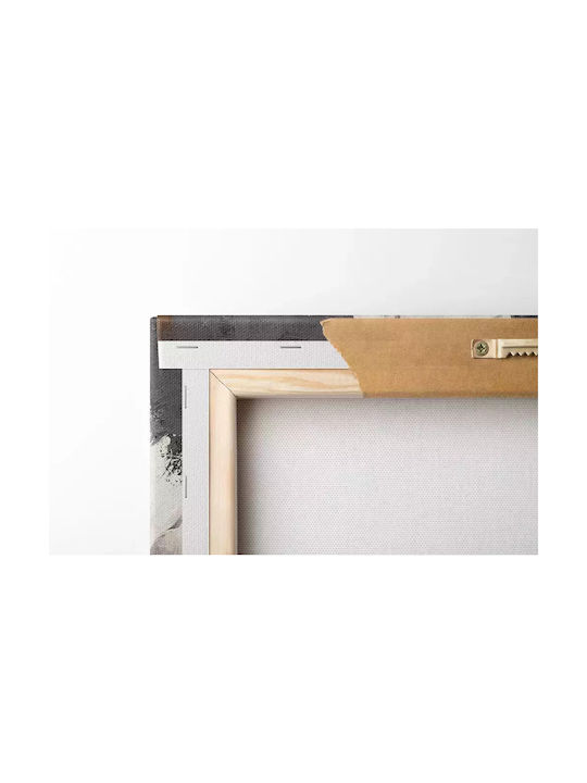 Πίνακας Καμβά Λευκά Άνθη Knv2541 40cm X 40cm