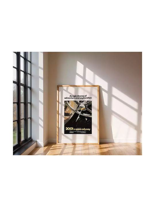 Poster 2001 A Space Odyssey Mv237 21cm X 30cm White Frame Pvc 18x24
