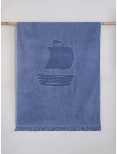 Nima Ocean Child Kids Beach Towel Blue 140x70cm Ocean Child