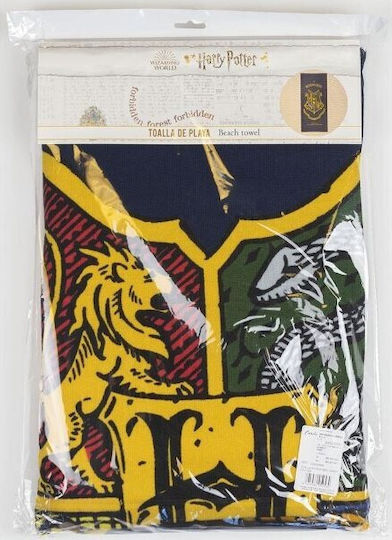 PCMerch Hogwarts Crest Kids Beach Towel Blue Harry Potter 180x90cm