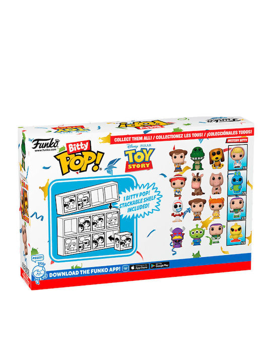 Funko Bitty Pop! Movies: Toy Story - Woody, Rex, Slinky Dog & Mystery Chase 4τμχ