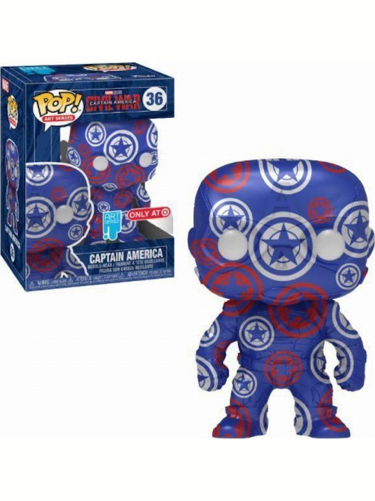Funko Pop! Artist Series: Captain America Bobble-Head Special Edition Funko Pop! Artist Series: Captain America Bobble-Head Special Edition