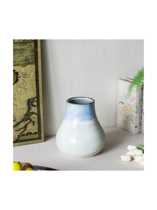 Artekko Vază Decorativă Ceramică Silk Bej 23x23x25.5cm 1buc