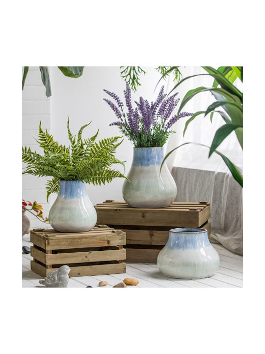 Artekko Vază Decorativă Ceramică Silk Bej 23x23x25.5cm 1buc