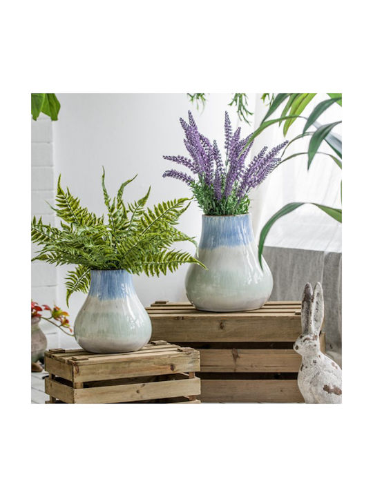 Artekko Vază Decorativă Ceramică Silk Bej 23x23x25.5cm 1buc