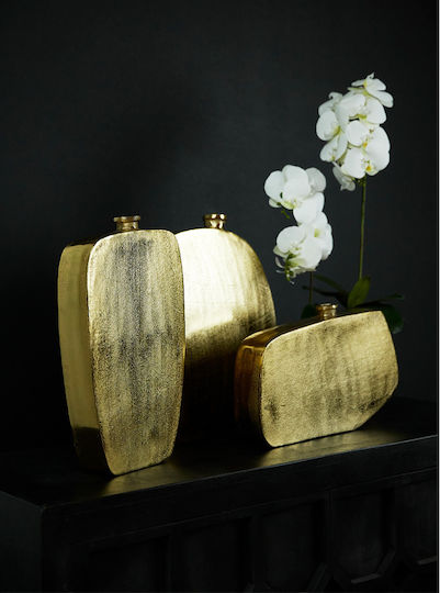 InTheBox Διακοσμητικό Βάζο Aluminium Oden Gold 40.75cm 1Stück