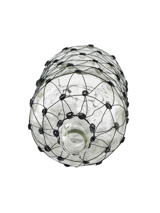 Artekko Διακοσμητικό Βάζο Glas Clear Transparent 18x46cm 1Stück