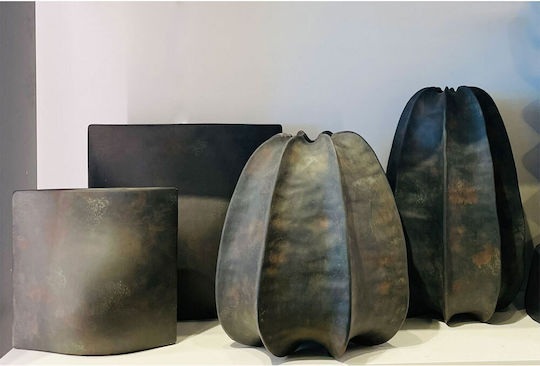 InTheBox Βάζο Κεραμικό Ariadne Γκρι 35x20xΥ35cm InTheBox Βάζο Κεραμικό Ariadne Γκρι 35x20xΥ35cm