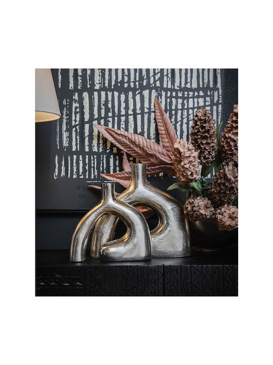 InTheBox Decorative Vase Calan Silver 31x8x34cm