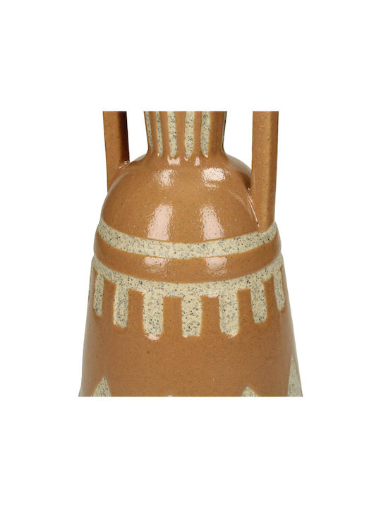 ArteLibre Decorative Vase Orange 11.5x11.5x29.3cm