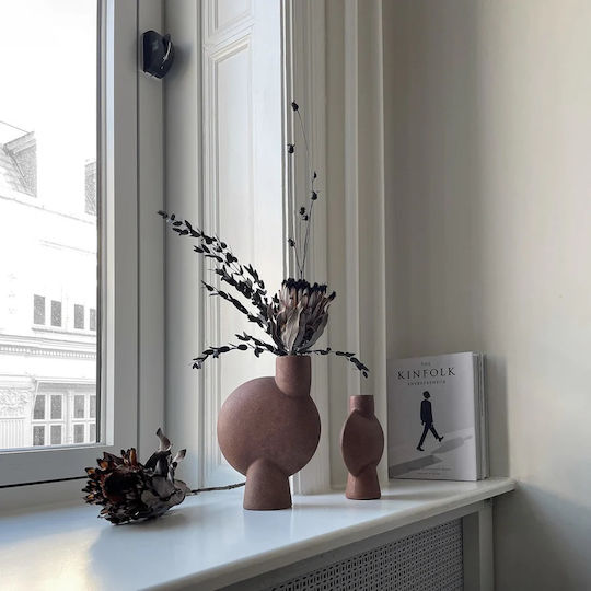 101 Copenhagen Decorative Vase Brown 26x18x8cm