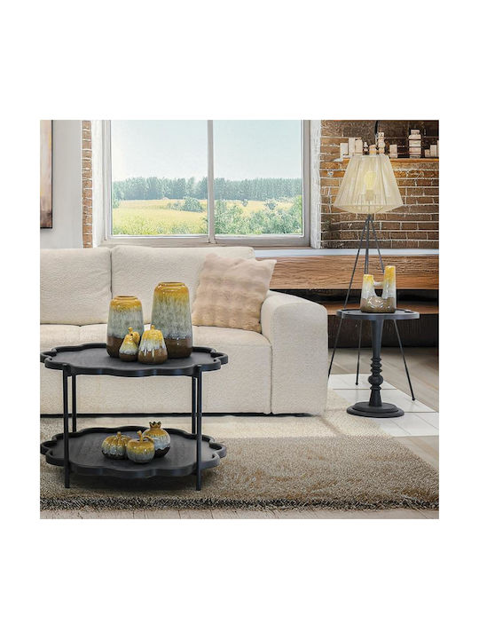 Fylliana Διακοσμητικό Βάζο Keramik Fl3204 Braun 20x11x26cm 1Stück