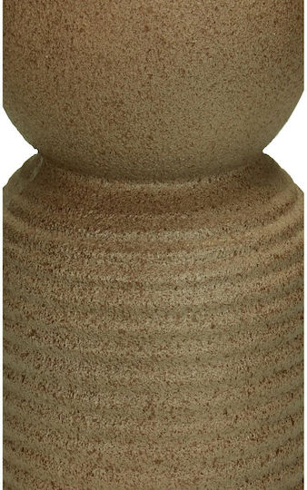 ArteLibre Διακοσμητικό Βάζο Polyresin Braun 10.3x10.3x30cm 1Stück