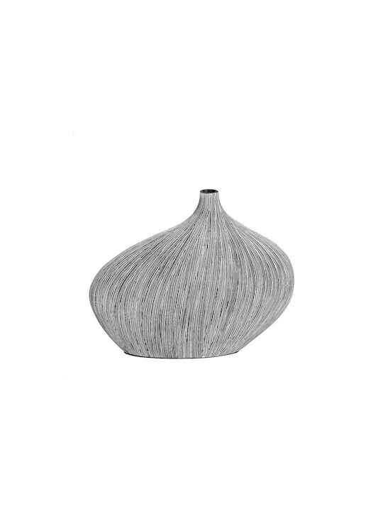 Espiel Decorative Vase Gray 30x10x38cm