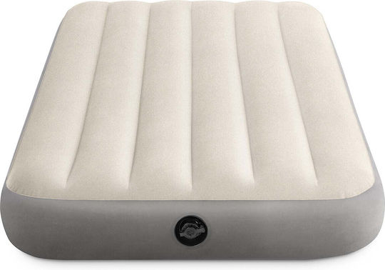Intex Inflatable Sleeping Mattress Single Deluxe Single High 191x99x25εκ.