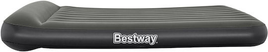 Bestway Double Inflatable Sleeping Mattress 203x152x30cm Black