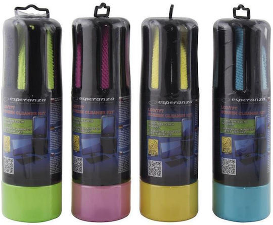Esperanza Καθαριστικό Οθόνης 100ml 2τμχ Διάφορα Χρώματα