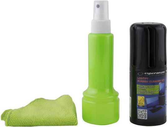 Esperanza Καθαριστικό Οθόνης 100ml 2τμχ Διάφορα Χρώματα