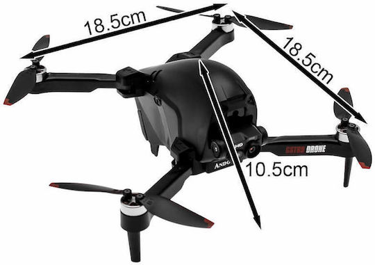 Andowl GST69 Drohne 2.4 GHz mit 4K Kamera und Steuerung