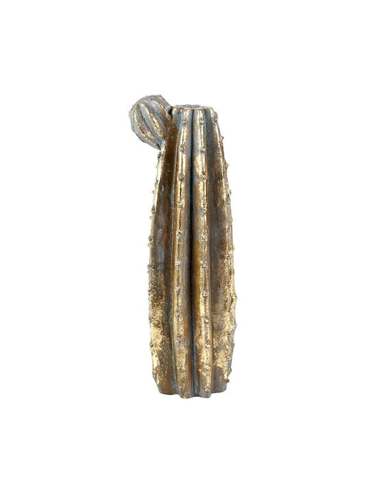 Vilde Gold Flower Cactus Vase 47.5 Cm