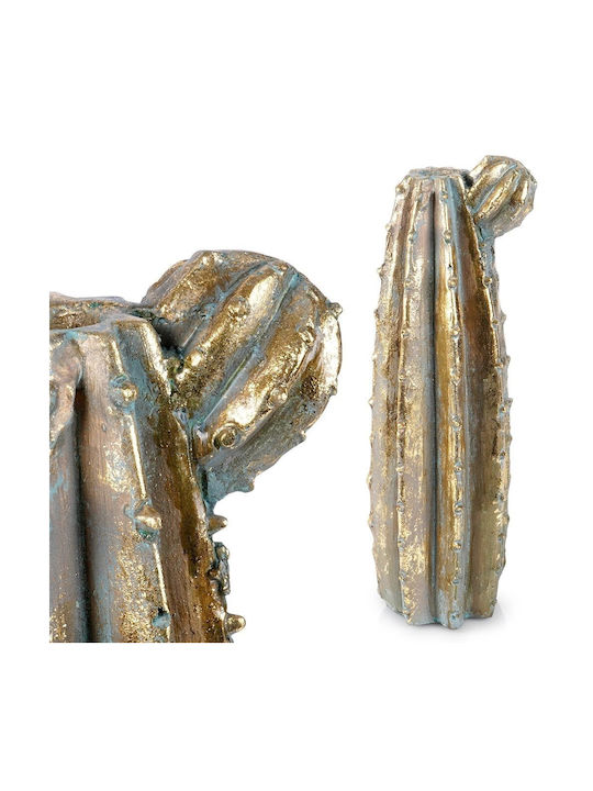 Vilde Gold Flower Cactus Vase 47.5 Cm
